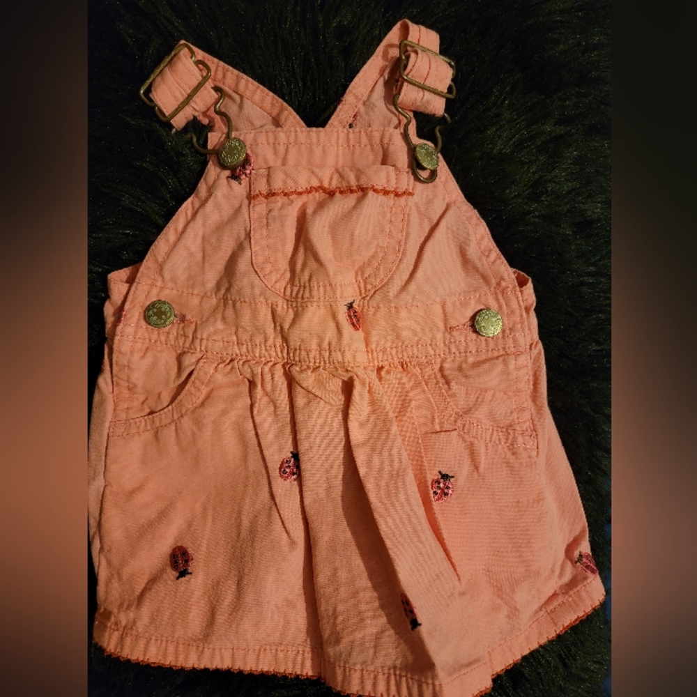 Osh Kosh B'Gosh Jean Ladybug Dress, 0-3 month